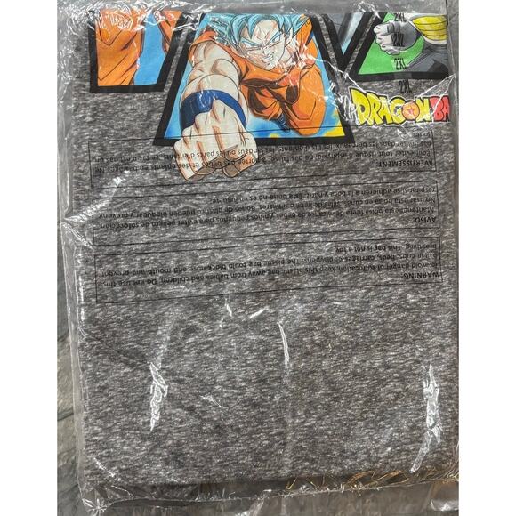 Dragonball Z Adult T-Shirt Triangled Characters XXL - Picture 2 of 3